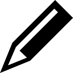 Pencil Tool In Diagonal Vinyl Cutting Svg File, Free Vectors File